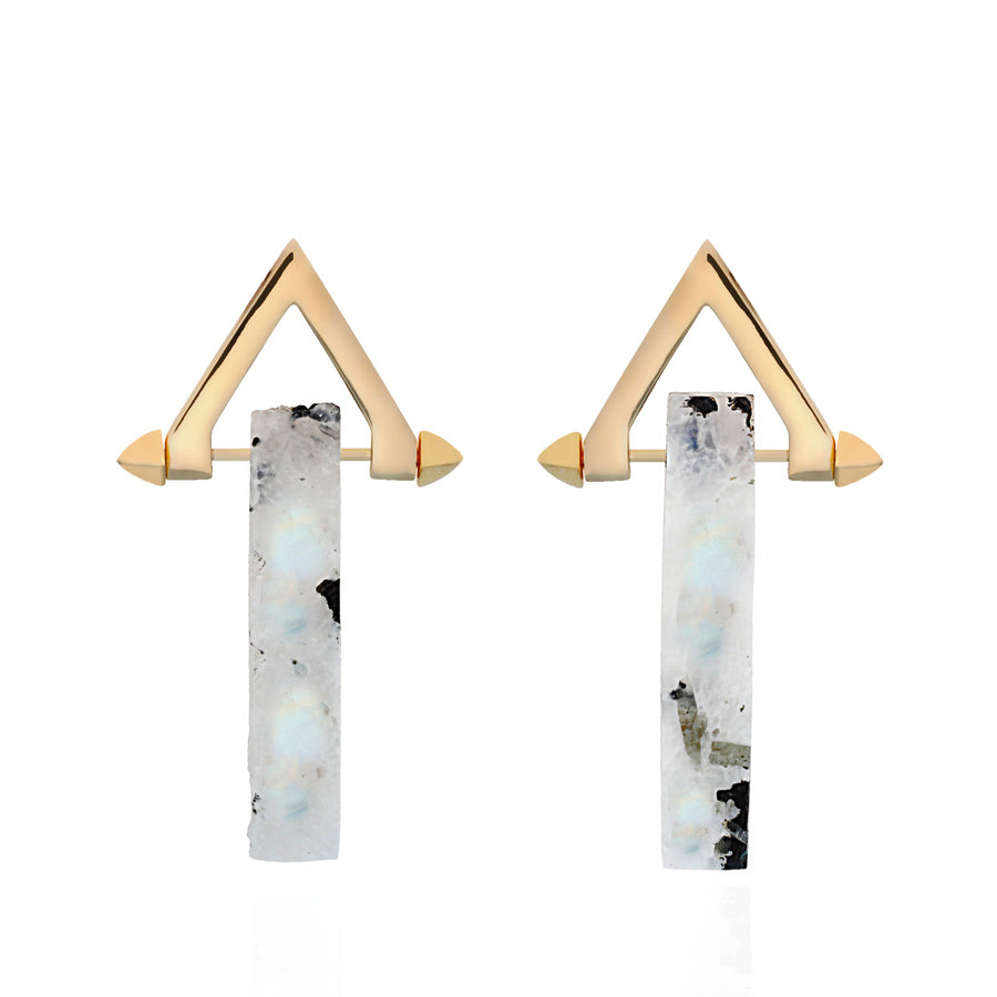 Be You, Long Gemstones for Earrings - Moonstone