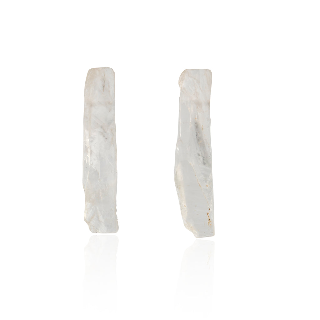Be You, Long Gemstones for Earrings - Crystal Quartz