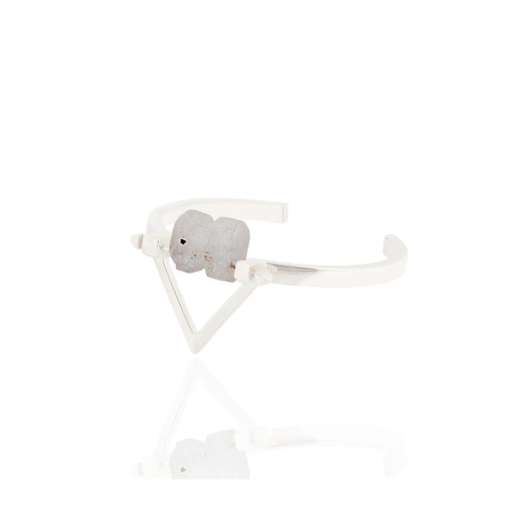 Be You, Silver Cuff  (BUY GEMSTONES SEPARATELY)