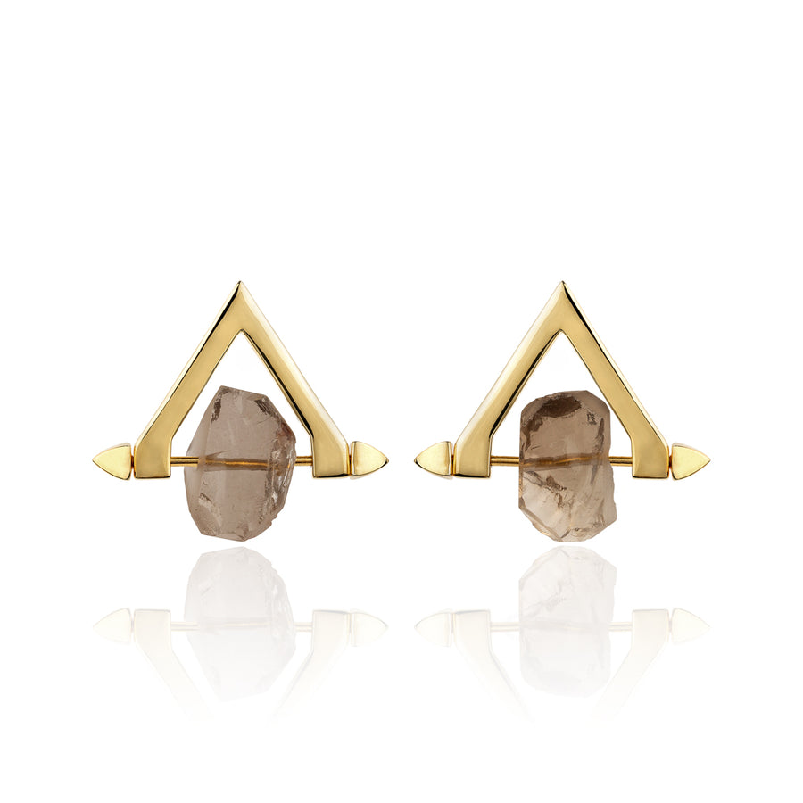 Be You, Short Gemstones for Earrings - Smokey Quartz