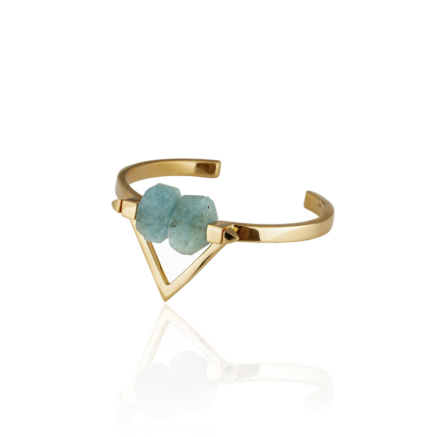 Be You, Gemstones ONLY for Cuff - Aquamarine