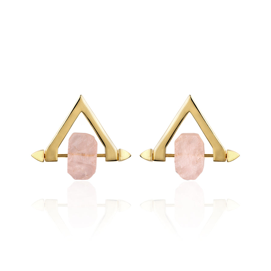 Be You, Short Gemstones for Earrings - Rose Quartz