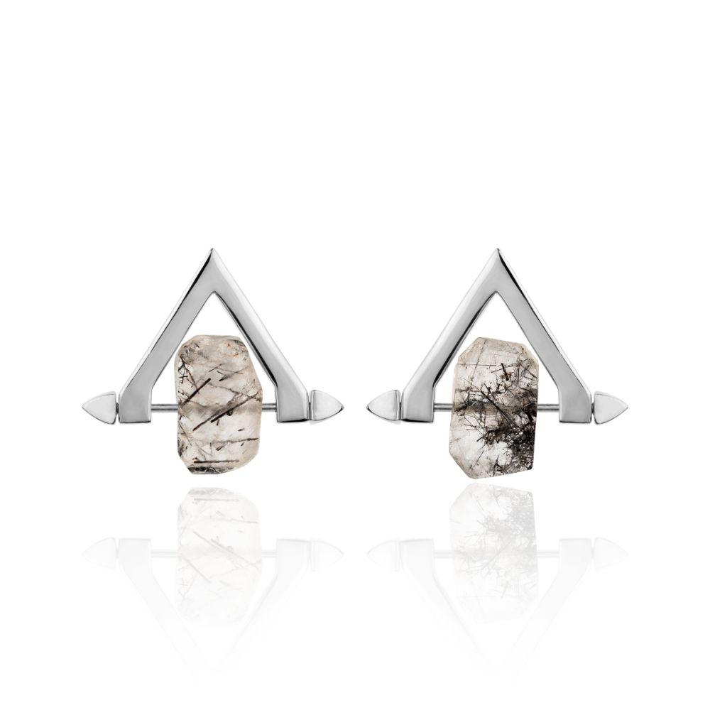 Be You, Silver Earrings (BUY GEMSTONES SEPARATELY)